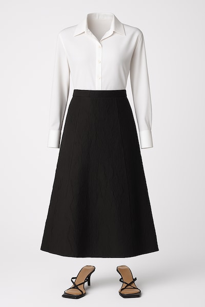 Touche Prive Skirt in Black, Item view
