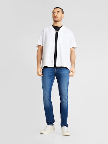Tommy Jeans - Regular Fit Camisa em branco