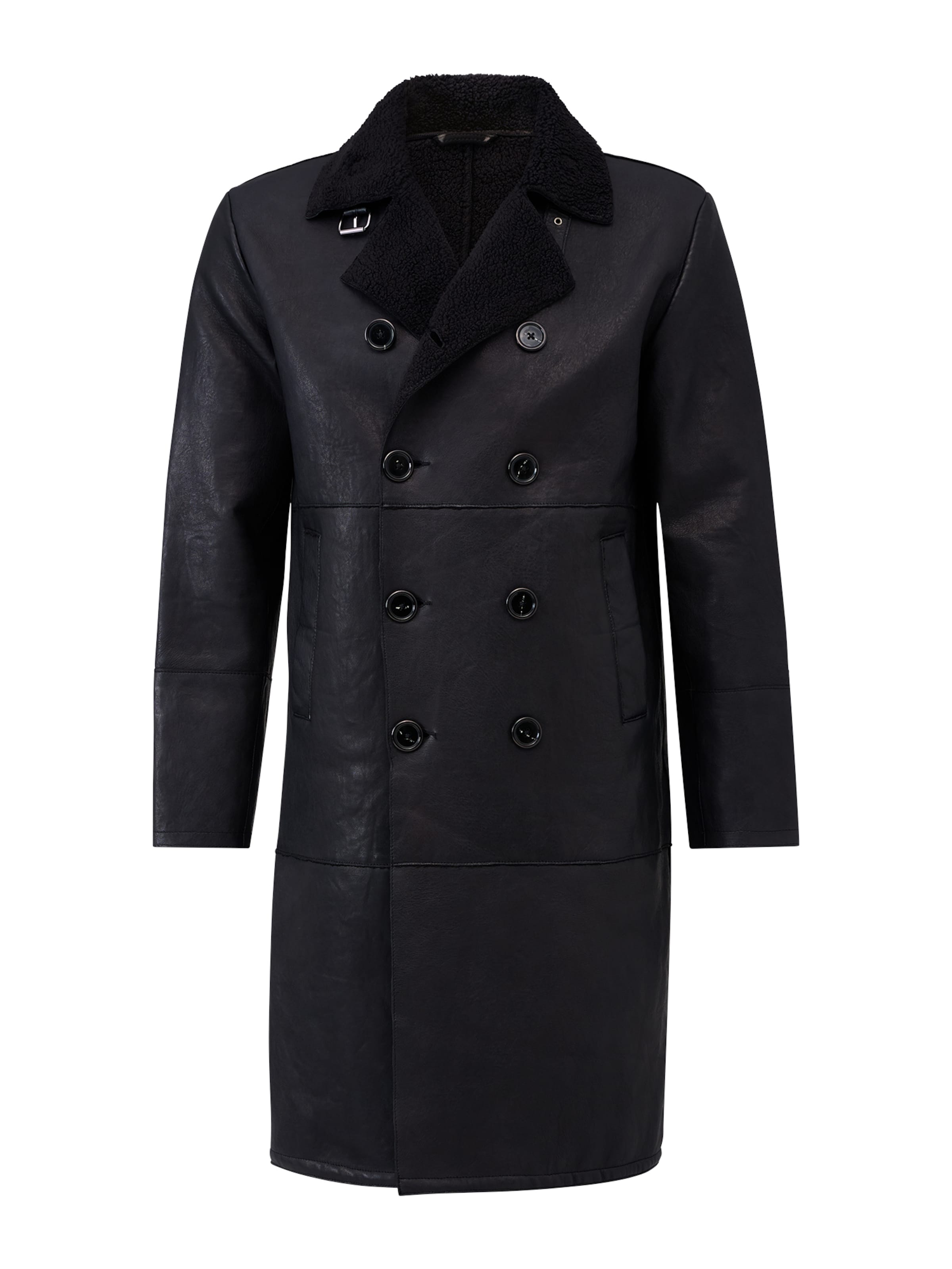 RICANO - Abrigo de invierno 'Vicente' en negro: frente