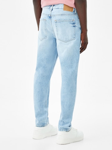 Bershka Regular Jeans in Blauw