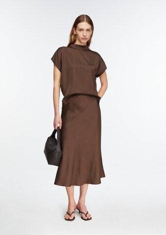 Jupe COMMA en marron : devant
