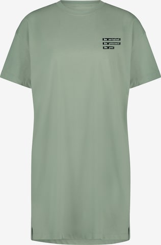 HunkemöllerSpavaćica košulja - zelena boja: prednji dio
