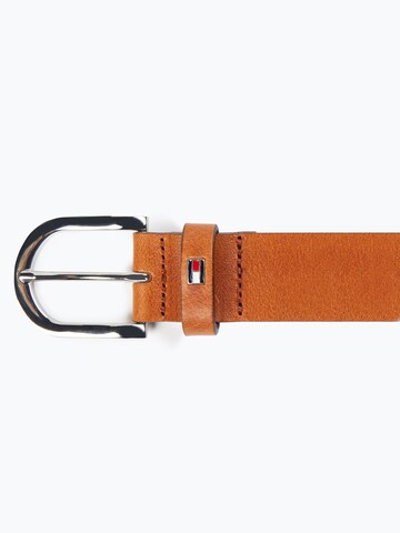 TOMMY HILFIGER Pasek 'Danny' w kolorze brązowy