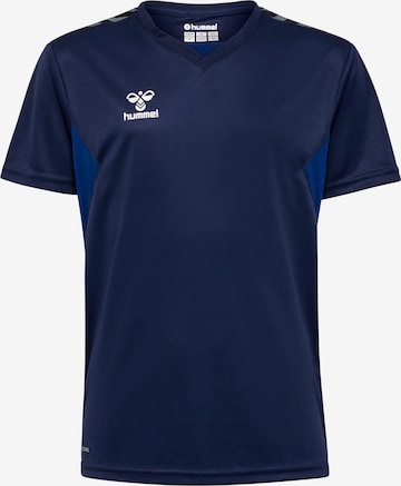 Hummel Performance shirt 'Authentic' in Blue: front