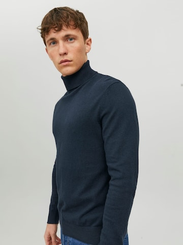 JACK & JONES Trui 'Eemil' in Blauw: voorkant