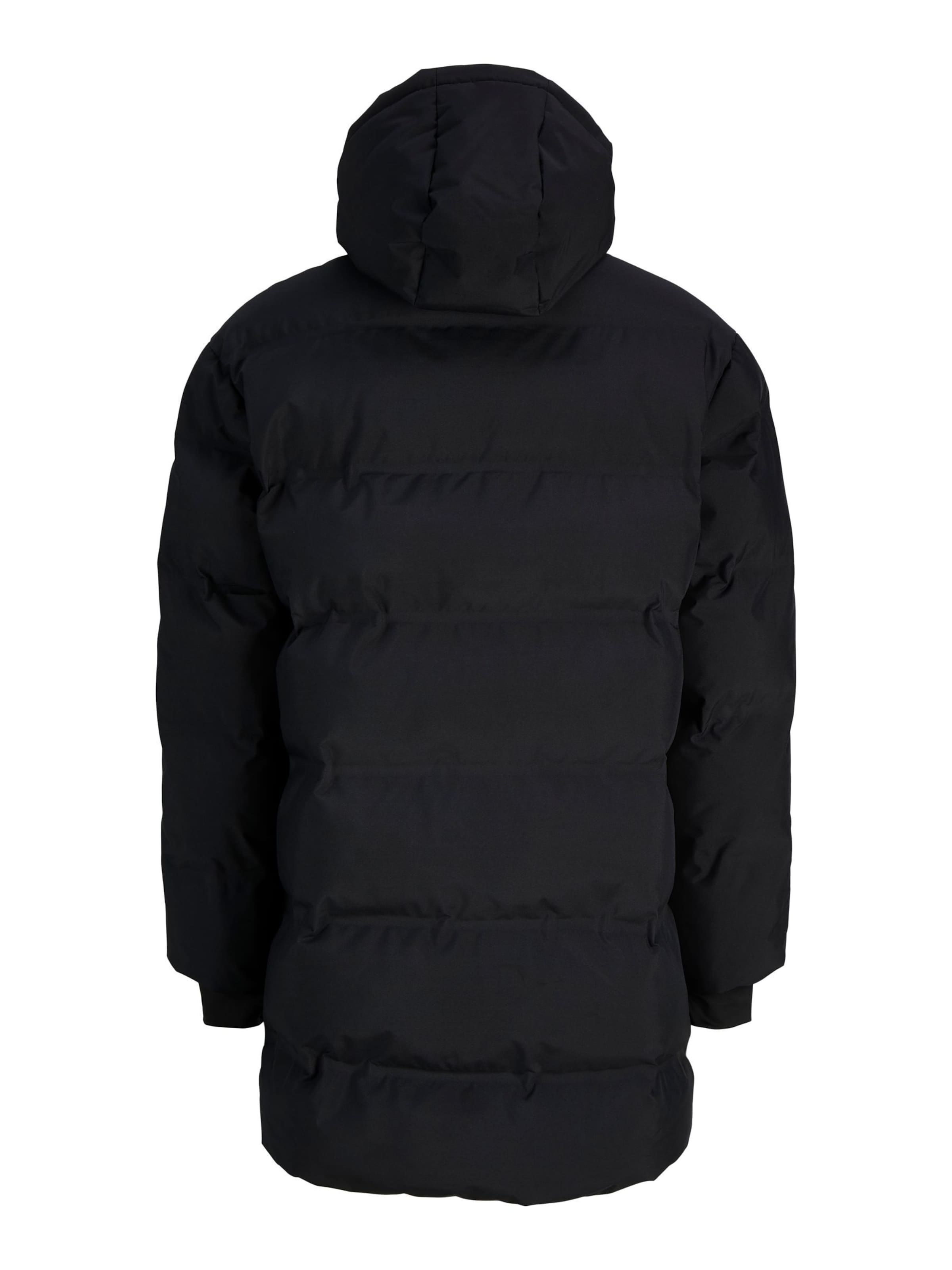 JACK & JONES Winter Coat 'JCOTrace Alpha' in Black