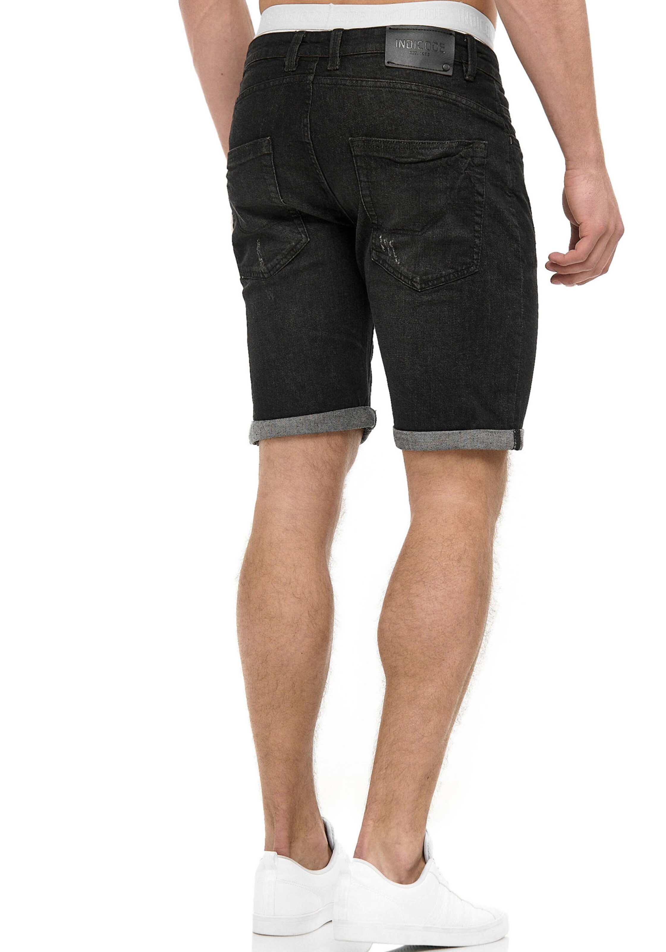 INDICODE JEANS Regular Pants in Black