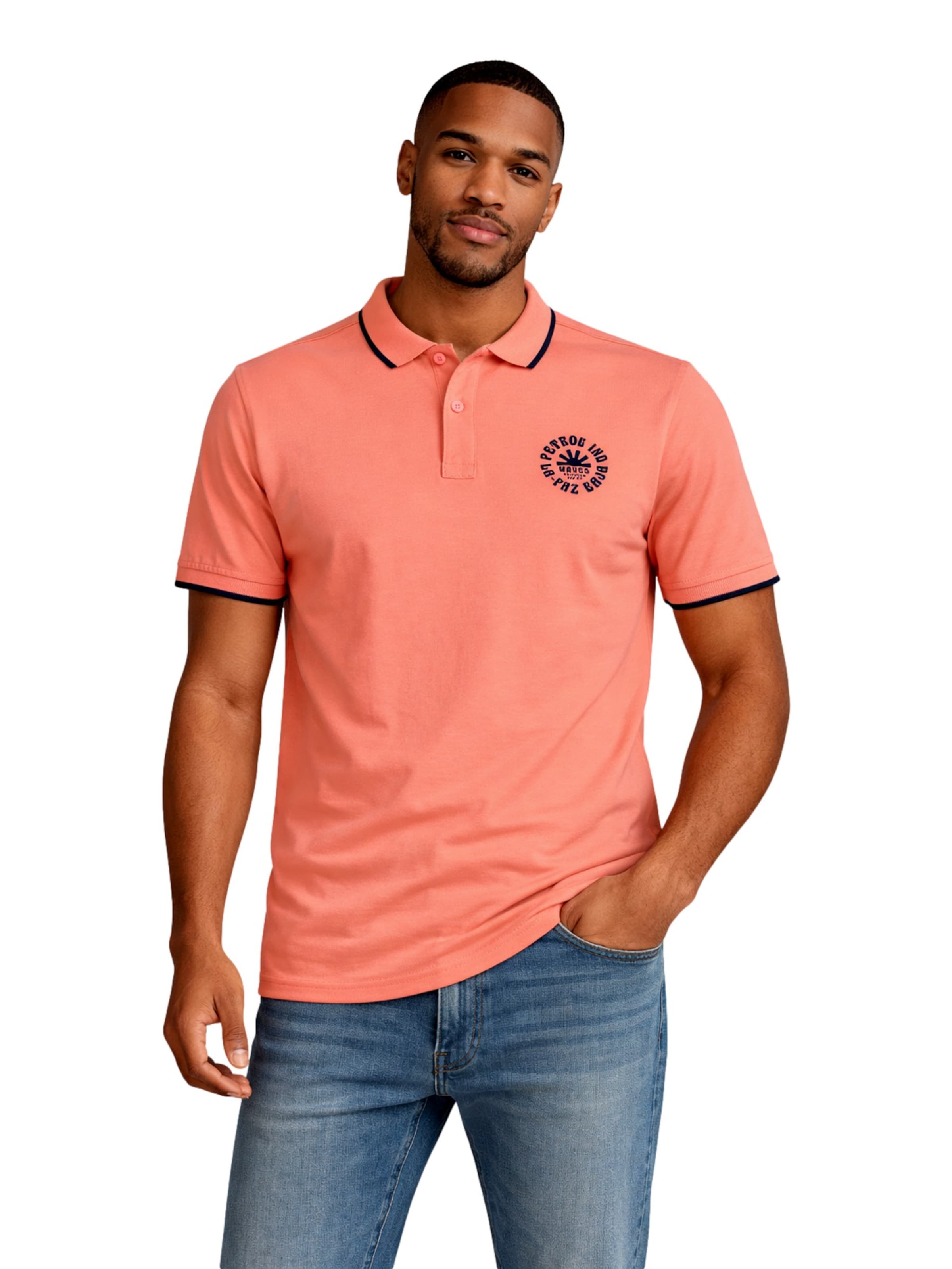 Petrol Industries Bluser & t-shirts i orange: forside