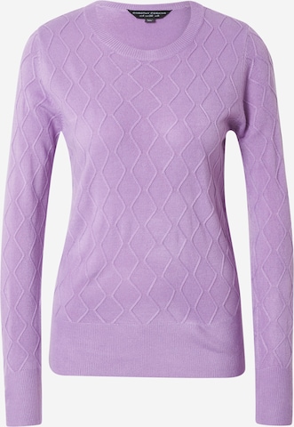 Dorothy Perkins Sweater 'Diamond' in Purple: front