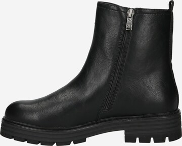 TOM TAILOR Ankle Boots in Black