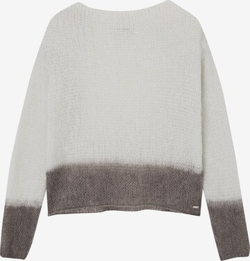 Pull&Bear Sweter w kolorze szary: przód