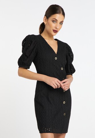 faina Shirt dress 'Koosh' in Black: front