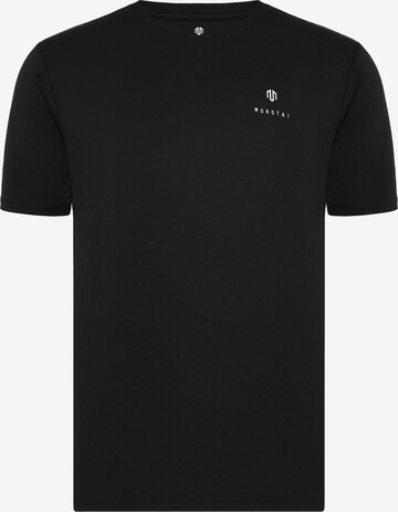 MOROTAI Performance shirt in Black: front