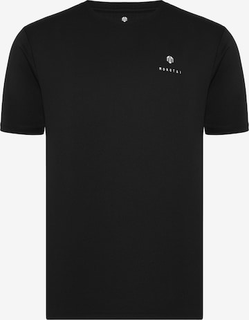 MOROTAI Performance Shirt in Black: front