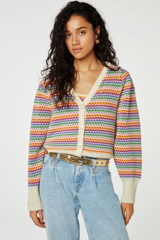 Fabienne Chapot Knit Cardigan in Mixed colors: front