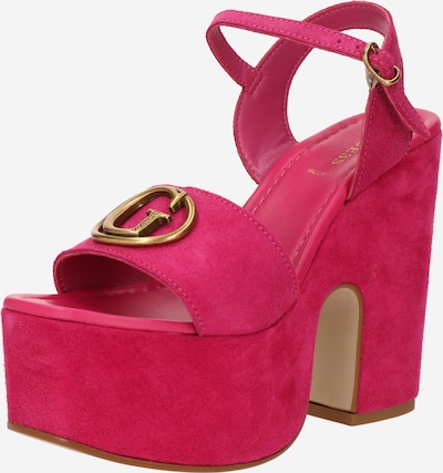 GUESS Sandalias 'CLODY' en oro / magenta, Vista del producto