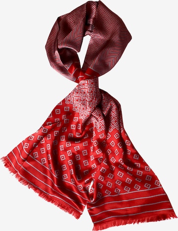 Posh Gear Schal 'Seidenschal Satinata' in Rot: Vorderseite