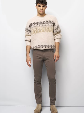 MEYER Regular Chino M5 Five Pocket in Braun