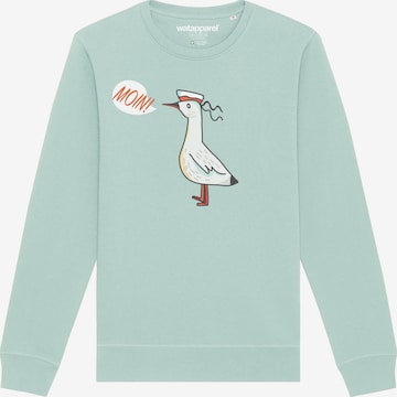 Watapparel Sweatshirt in Blauw: voorkant