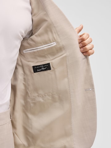 STRELLSON Regular fit Business blazer 'Alzer' in Beige