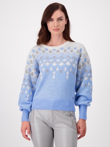 Pull-over monari en bleu : devant