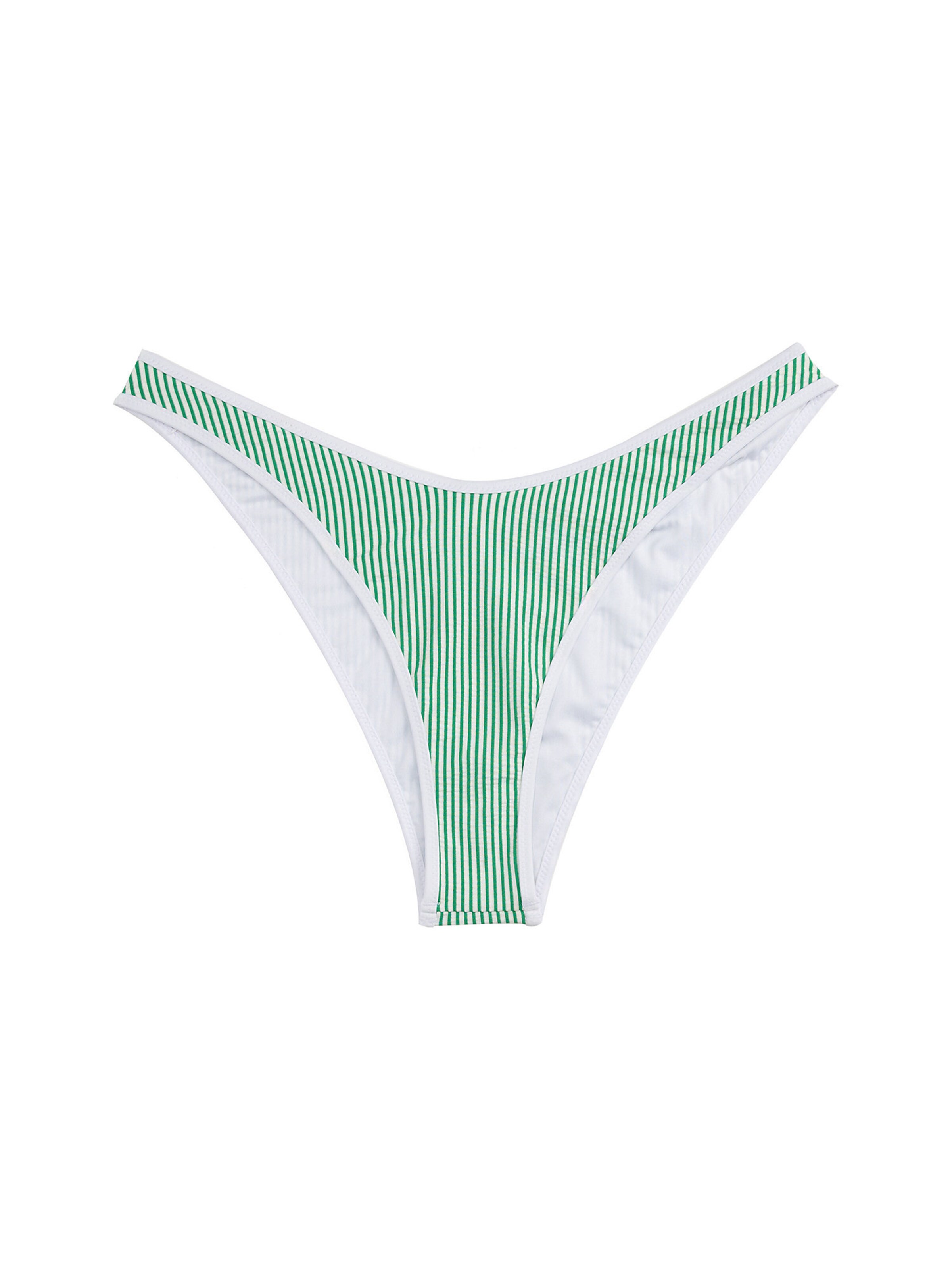 Bas de bikini TOMMY HILFIGER en vert : devant