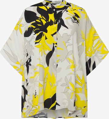 Ulla Popken Blouse in Geel: voorkant