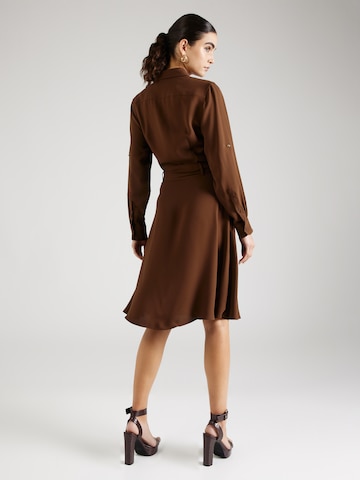 Lauren Ralph Lauren Skjortklänning 'KARALYNN' i brun
