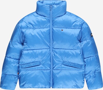 TOMMY HILFIGER Winter Jacket in Night blue / Light blue / Red, Item view