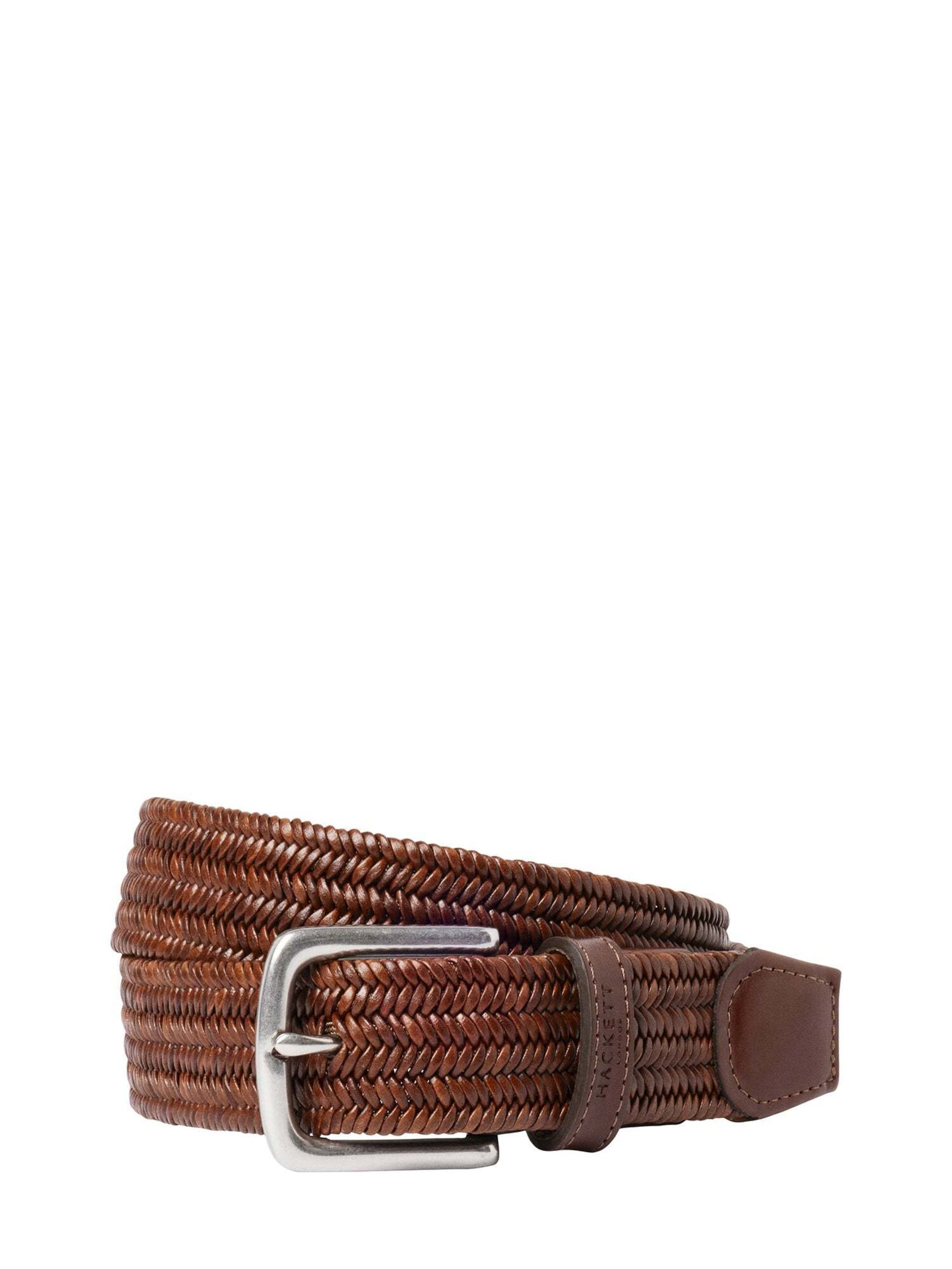 Hackett London Riem in Bruin: voorkant