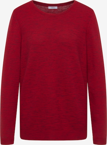 CECIL Pullover in Rot: Vorderseite