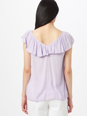 ICHI Blouse in Lila