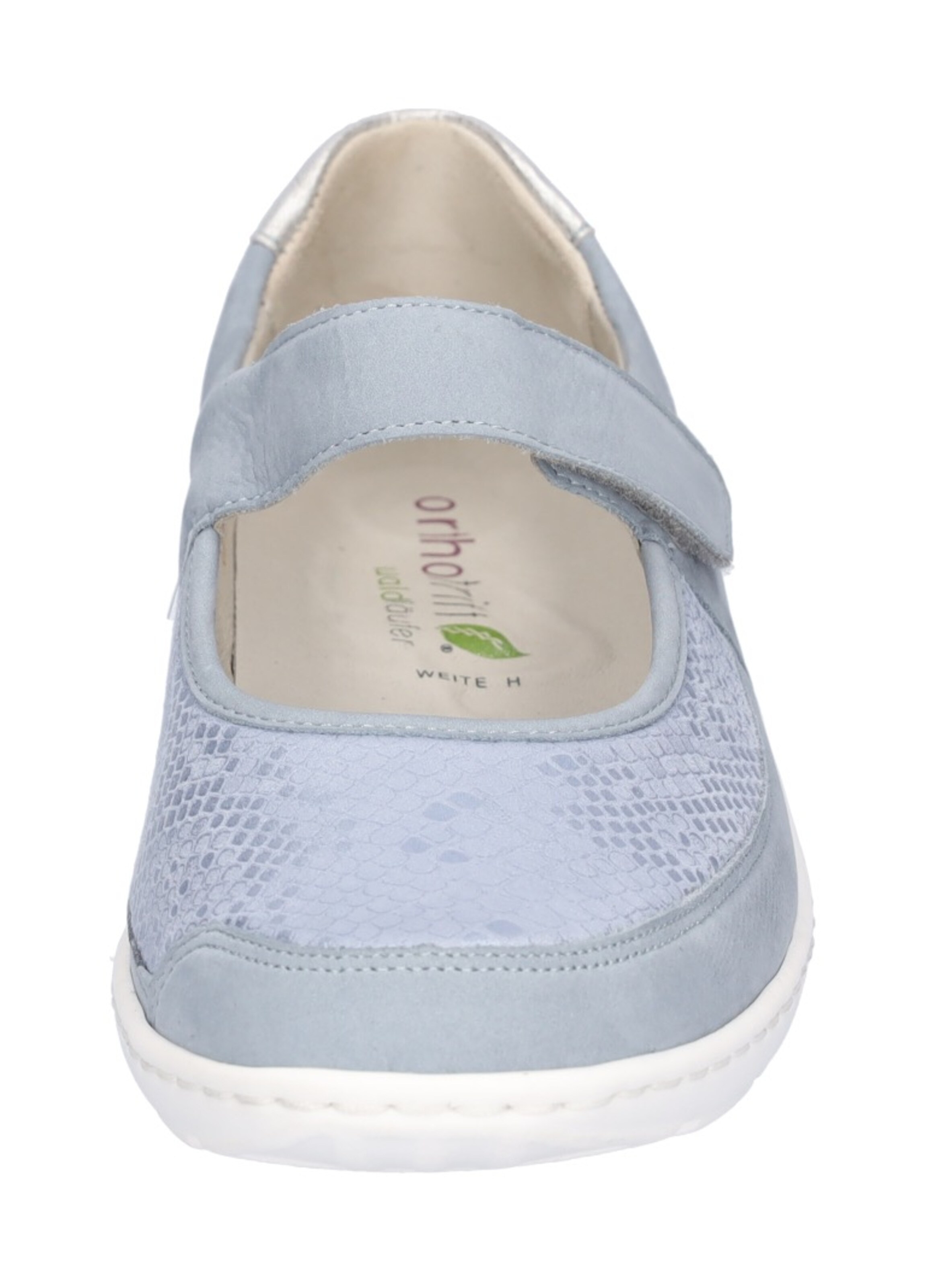 WALDLÄUFER Ballet Flats with Strap in Blue