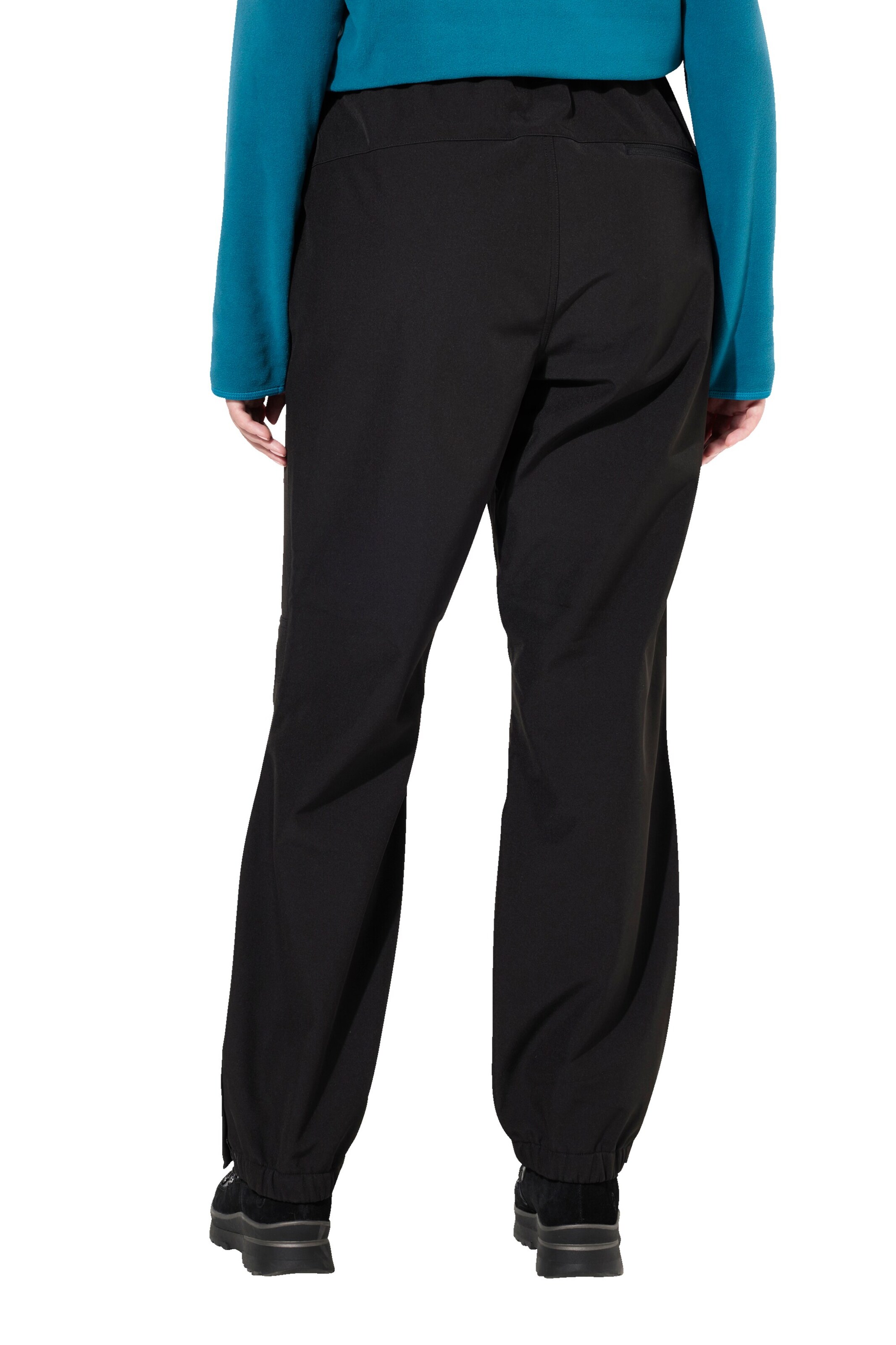 Ulla Popken Tapered Hose in Schwarz