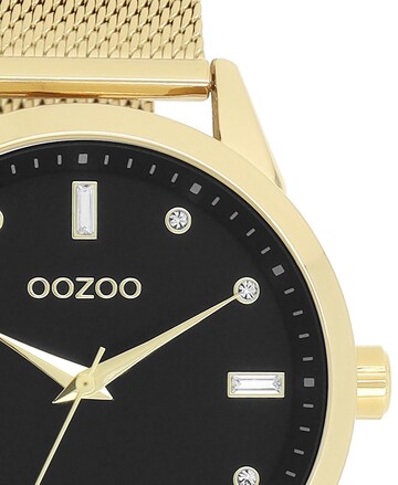 OOZOO Analog Watch in Gold
