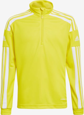 ADIDAS PERFORMANCE Sportsweatshirt 'Squadra 21' in Gelb: Vorderseite