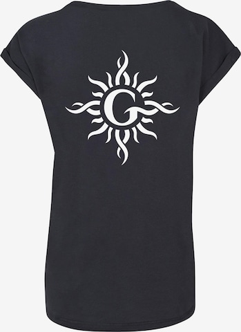 Merchcode T-Shirt 'Godsmack - Lunar Phases' in Blau