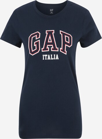 T-shirt Gap Tall en bleu : devant