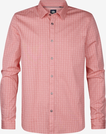 Camicia 'Dolphinview' di Petrol Industries in rosso: frontale