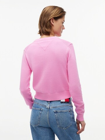 Tommy Jeans Pullover in Pink