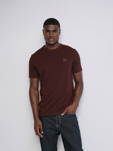 Salsa Jeans Shirt in Rood: voorkant