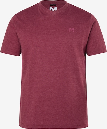 Men Plus Shirt in Red: front