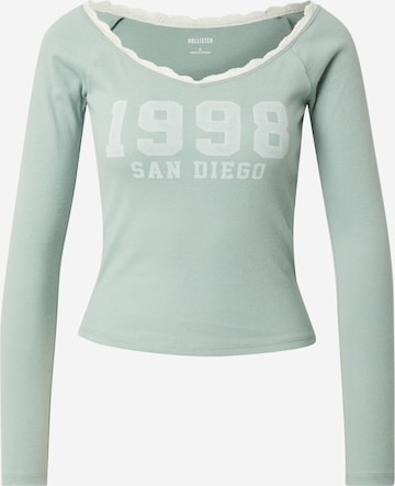 HOLLISTER Shirt in Green: front