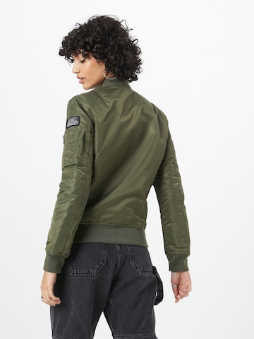 Schott NYC Between-Season Jacket 'Airforce' in Green