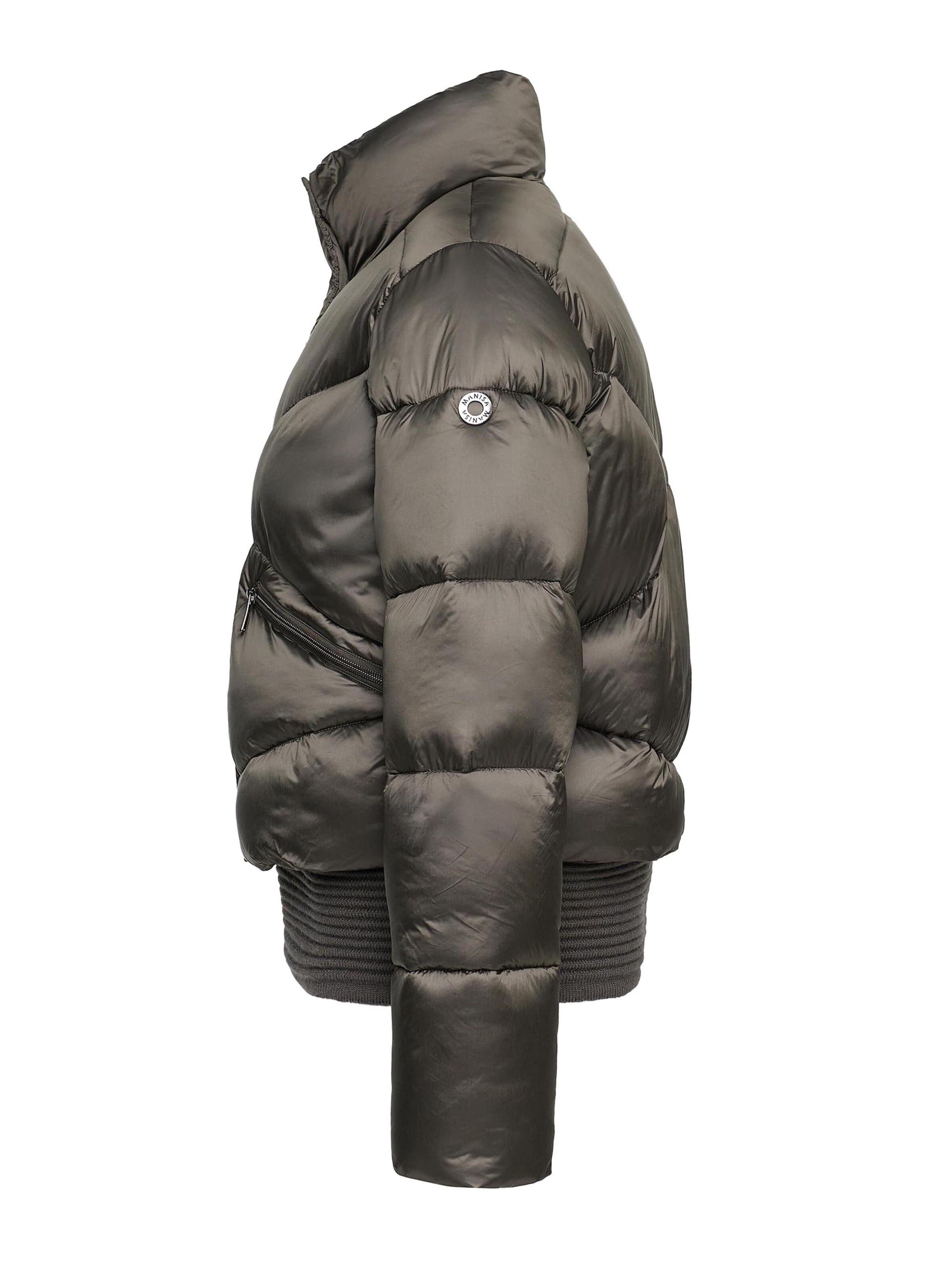 MANISA Between-season jacket 'Steppjacke' in Grey