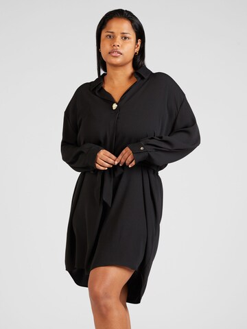 Robe River Island Plus en noir : devant