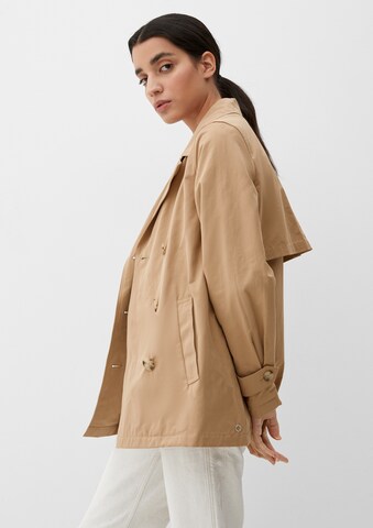 s.Oliver Between-Seasons Coat in Beige