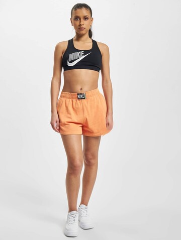Nike Sportswear Bustier Sport-BH in Schwarz