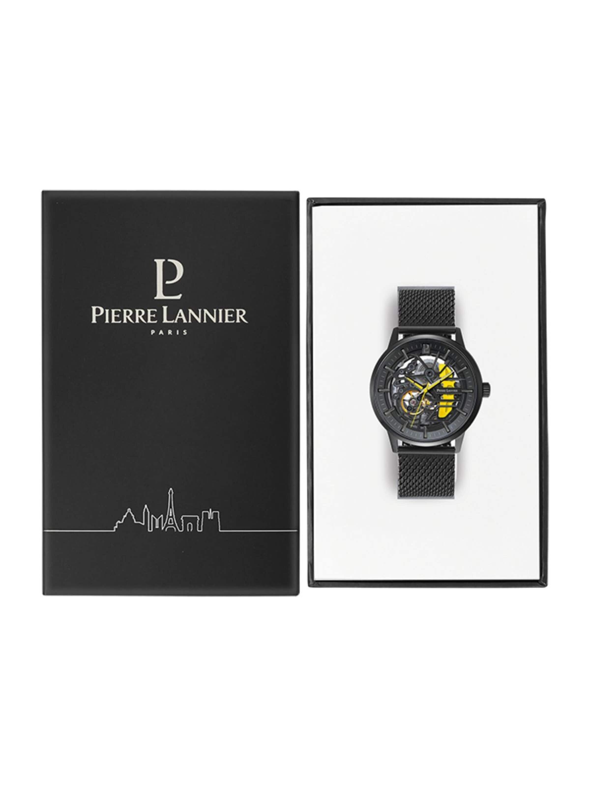 Montre à affichage analogique Pierre Lannier en noir