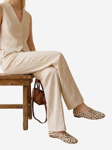 Pantalons de tailleur My fashion en beige